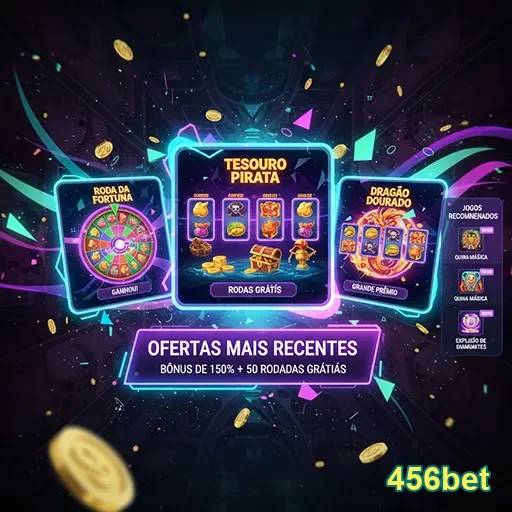 Imagem promocional do site 456bet destacando apostas esportivas e cassino online na página inicial 456bet.